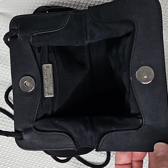 VINTAGE STUART WEITZMAN BLACK BAG - Picture 7 of 9